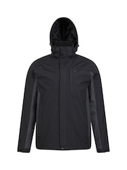 Серый - Mountain Warehouse Thunderstorm Mens Waterproof 3-In-1 Jacket - Image 2 of 5