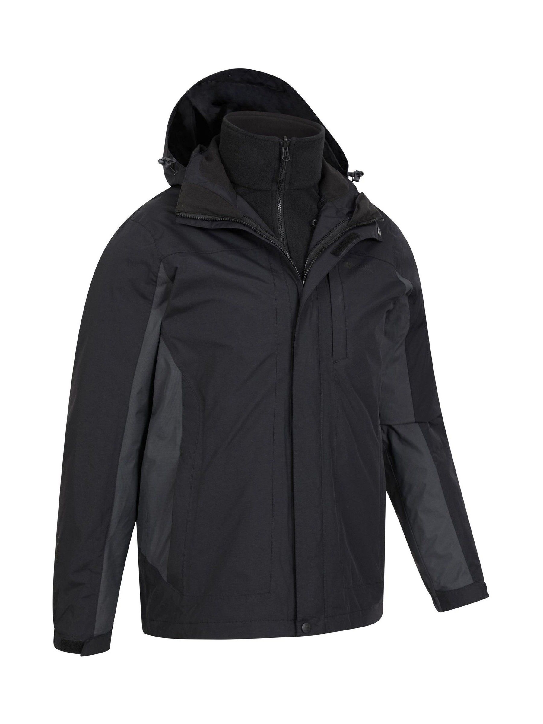 Buy Mountain Warehouse Grey Thunderstorm Mens Waterproof 3-In-1