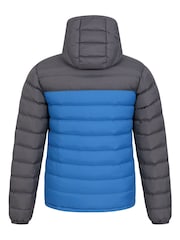 Mountain Warehouse Light Blue Seasons II Mens Water Resistant Padded Jacket - Image 3 of 7
