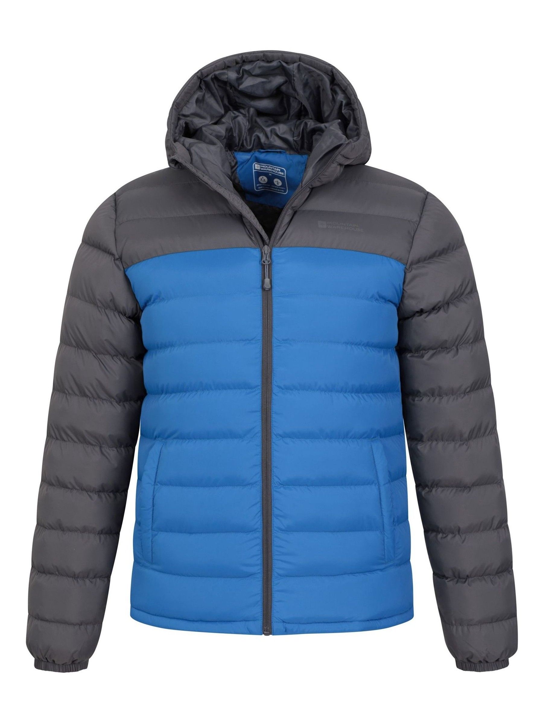Buy Mountain Warehouse Light Blue Seasons II Mens Water Resistant Padded Jacket from Next Ireland