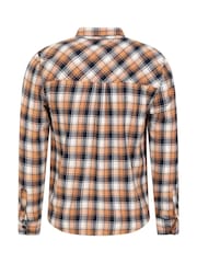 Mountain Warehouse Yellow 100% Cotton Trace Mens Flannel Long Sleeve Shirt - Image 2 of 5