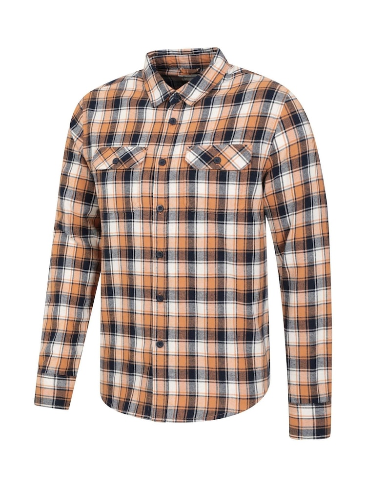 Cămașă din flanel cu mânecă lungă din flanel Mountain Warehouse 100% bumbac - Image 3 of 5