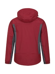Rojo - Mountain Warehouse Thunderstorm Mens Waterproof 3-In-1 Jacket - Imagen 4 de 5