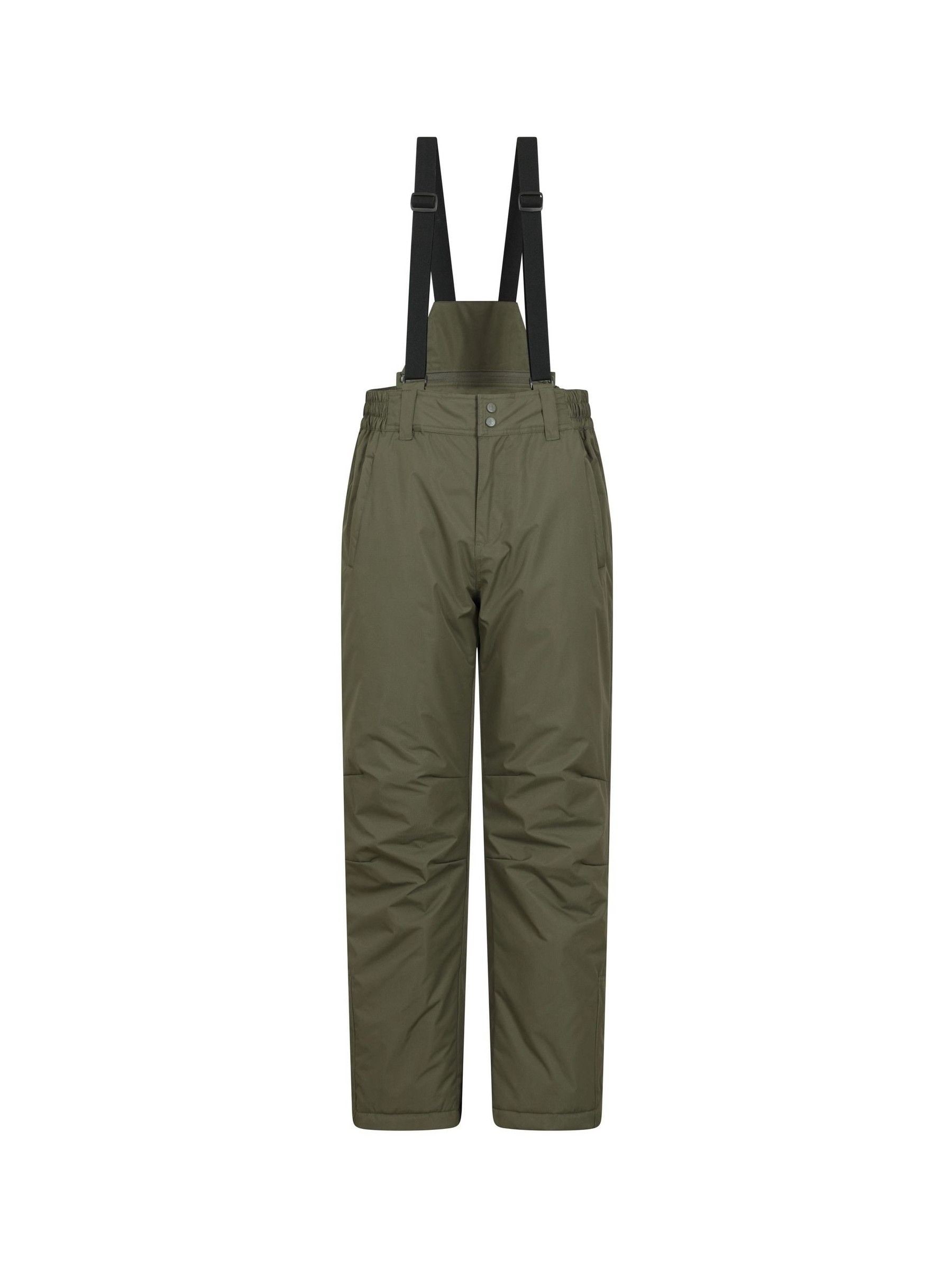 Buy Mountain Warehouse Green Dusk II Mens Snow Ski Trousers from