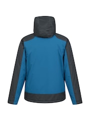 Mountain Warehouse Blue Dusk III Mens Water Resistant Ski Jacket - Image 5 of 5