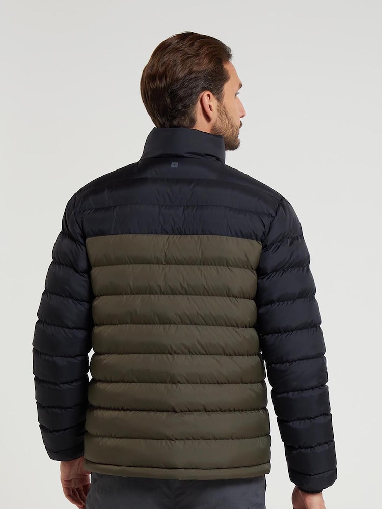 Mountain Warehouse Green Mens Vista Water Resistant Padded Jacket - Image 2 of 5