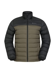 Mountain Warehouse Green Mens Vista Water Resistant Padded Jacket - Image 3 of 5