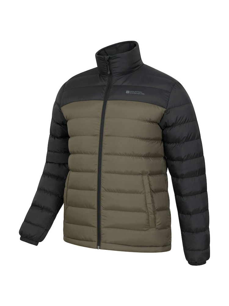 Mountain Warehouse Green Mens Vista Water Resistant Padded Jacket - Image 5 of 5