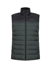 Mountain Warehouse Green Seasons II Mens Water Resistant Padded Gilet - Image 1 of 5