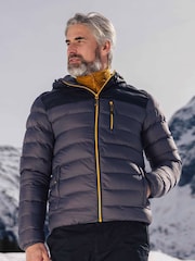 Mountain Warehouse Grey Link Mens Water Resistant Padded Jacket - Image 1 of 5