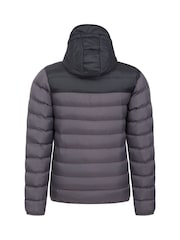Mountain Warehouse Grey Link Mens Water Resistant Padded Jacket - Image 3 of 5