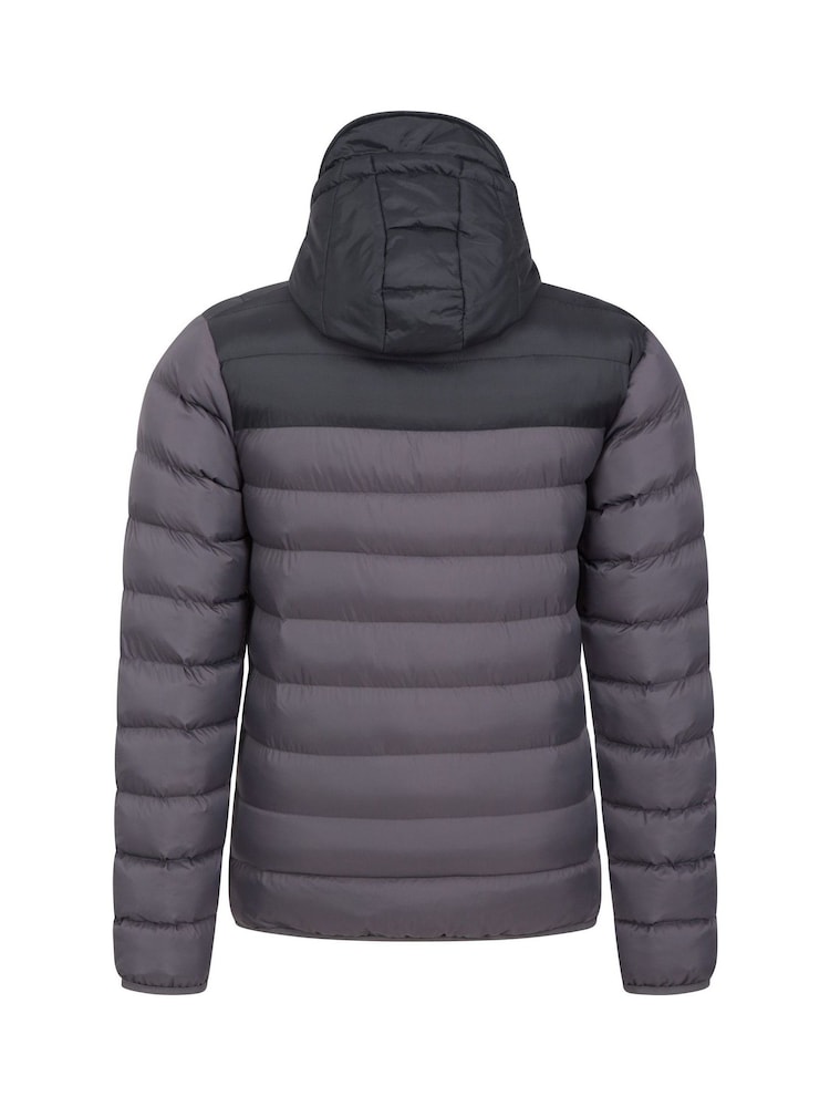 Mountain Warehouse Grey Link Mens Water Resistant Padded Jacket - Image 2 of 5