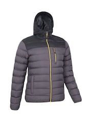 Mountain Warehouse Grey Link Mens Water Resistant Padded Jacket - Image 5 of 5
