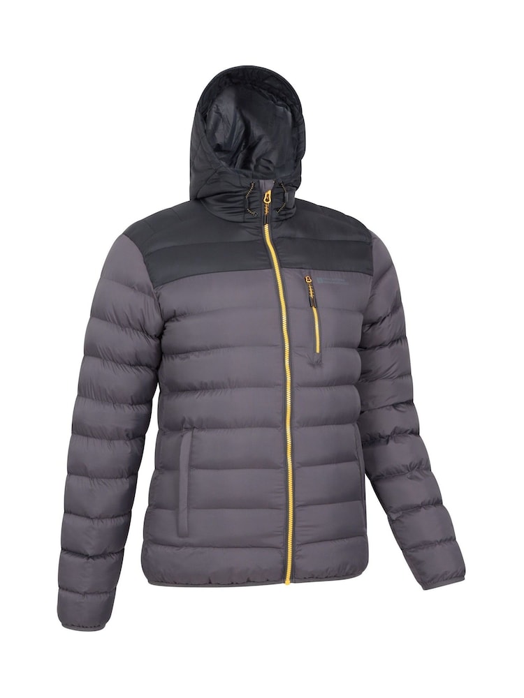 Mountain Warehouse Grey Link Mens Water Resistant Padded Jacket - Image 5 of 5