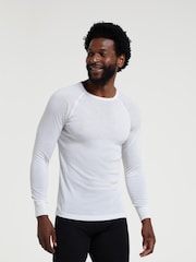 Mountain Warehouse White Merino Mens Round Neck Thermal Top - Image 1 of 4
