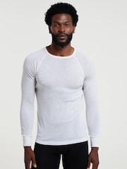 Mountain Warehouse White Merino Mens Round Neck Thermal Top - Image 2 of 4