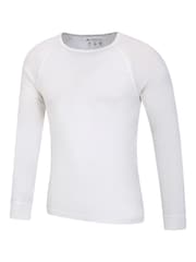 Mountain Warehouse White Merino Mens Round Neck Thermal Top - Image 3 of 4