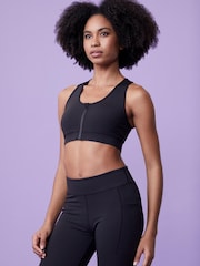Active People Womens Power Up Black Bra - Image 1 of 4