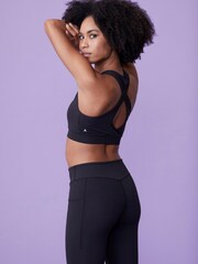 Active People Womens Power Up Black Bra - Image 2 of 4