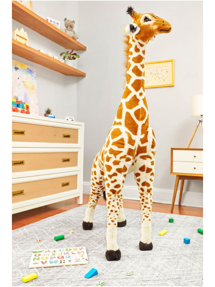 Melissa & Doug Giraffe Plush Toy - Image 9 of 9 Melissa & Doug Giraffe Plush Toy - Image 9 of 9