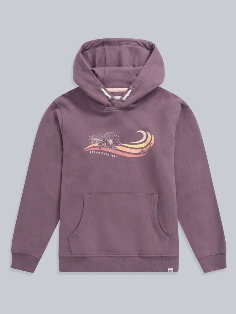Animal Purple Kids Ellen Organic Graphic Hoodie - Image 2 of 5