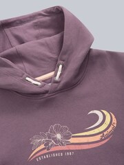 Animal Purple Kids Ellen Organic Graphic Hoodie - Image 4 of 5