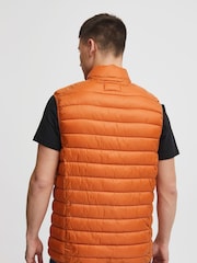 Blend Brown Lightweight Romsey Puffer Gilet - Image 2 of 5