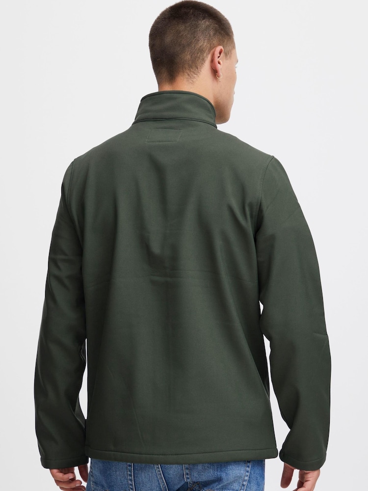 Blend Green Lightweight Funnel Neck Jacket - Image 2 of 5