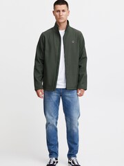 Blend Green Lightweight Funnel Neck Jacket - Image 3 of 5