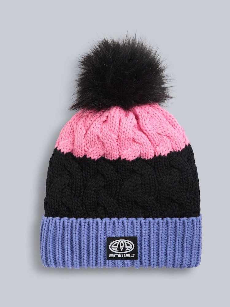 Animal Purple Kids Alex Beanie - Image 1 of 5