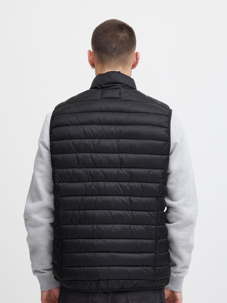 Blend Black Lightweight Romsey Puffer Gilet - Image 2 of 5 Blend Black Lightweight Romsey Puffer Gilet - Image 2 of 5