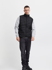 Blend Black Lightweight Romsey Puffer Gilet - Image 3 of 5