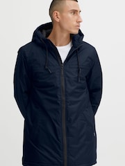 Blend Blue Classic Parka Jacket - Image 1 of 5