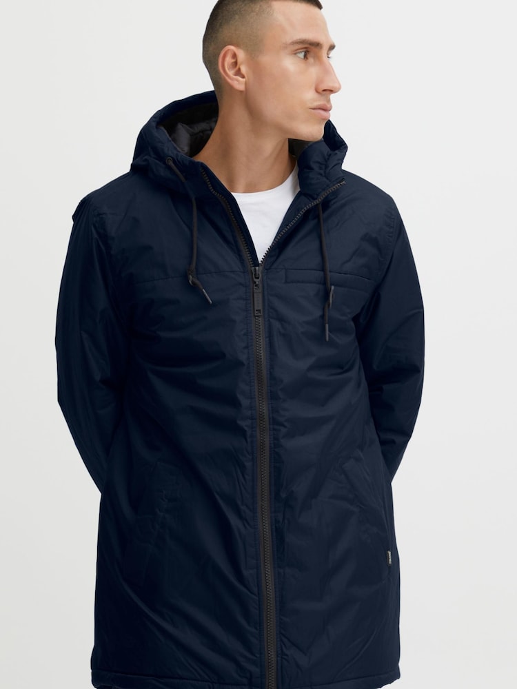 Blend Blue Classic Parka Jacket - Image 1 of 5