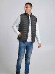 Blend Grey Lightweight Romsey Puffer Gilet - Image 3 of 5
