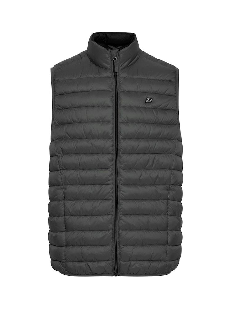 Blend Grey Lightweight Romsey Puffer Gilet - Image 5 of 5