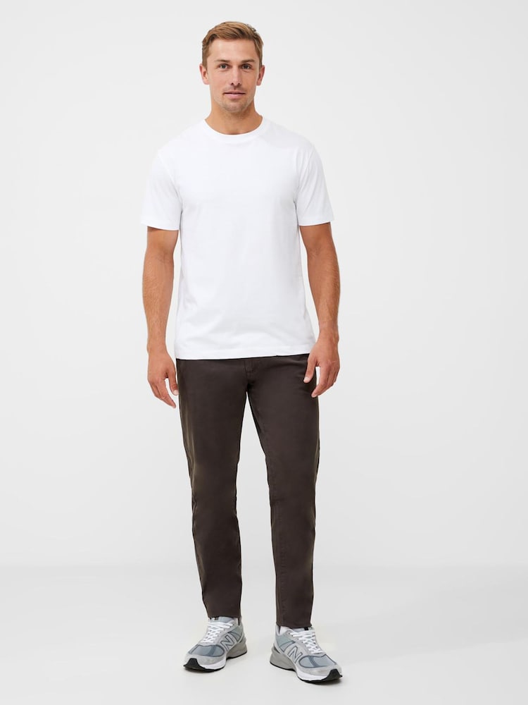 French Connection Brown Chinos - Image 2 of 5