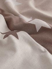 Brown/Cream Stars 100% Cotton Short Pyjamas 3 Pack (9mths-12yrs) - Image 7 of 7