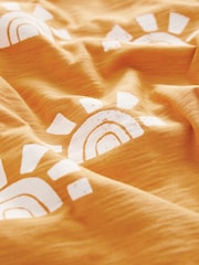 Blue/Yellow/Rust Waves Short Pyjamas 3 Pack (9mths-12yrs) - Image 9 of 9