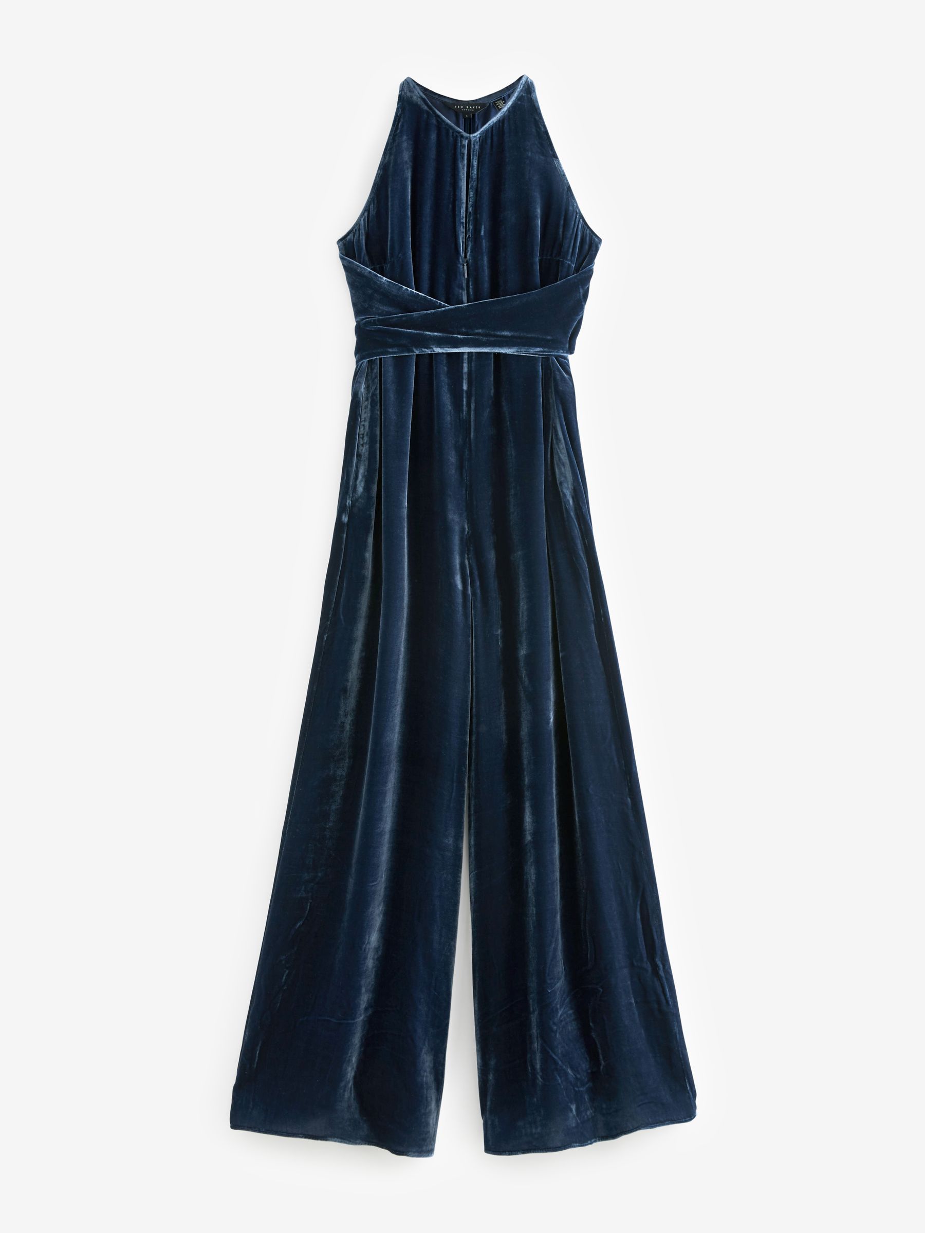 Ted baker jumpsuit navy and white outlet