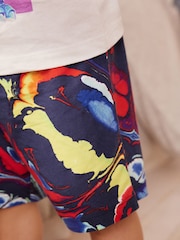 Mehrfarbig/Dinosauriermotive - Kurzer Single-Pyjama aus 100 % Baumwolle (9M.–8J.) - Bild 4 von 8