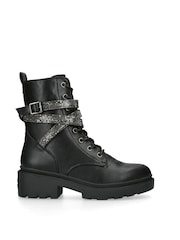 Carvela Boulder Embellished Black Boots - Image 1 of 5