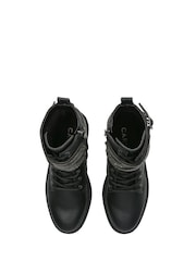 Carvela Boulder Embellished Black Boots - Image 3 of 5