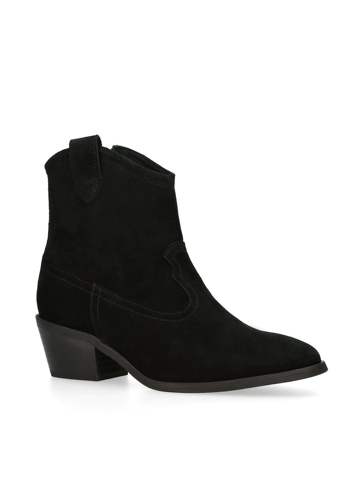 Kurt Geiger London Billy Western Black Boots - Image 2 of 5
