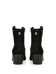 Kurt Geiger London Billy Western Black Boots - Image 4 of 5