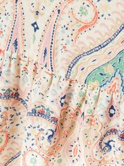 Joules Girls' Sunshine Multi Tiered Woven Dress - Image 5 of 6