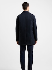 French Connection Dark Navy Blue Wadded Jacket - Image 2 of 6
