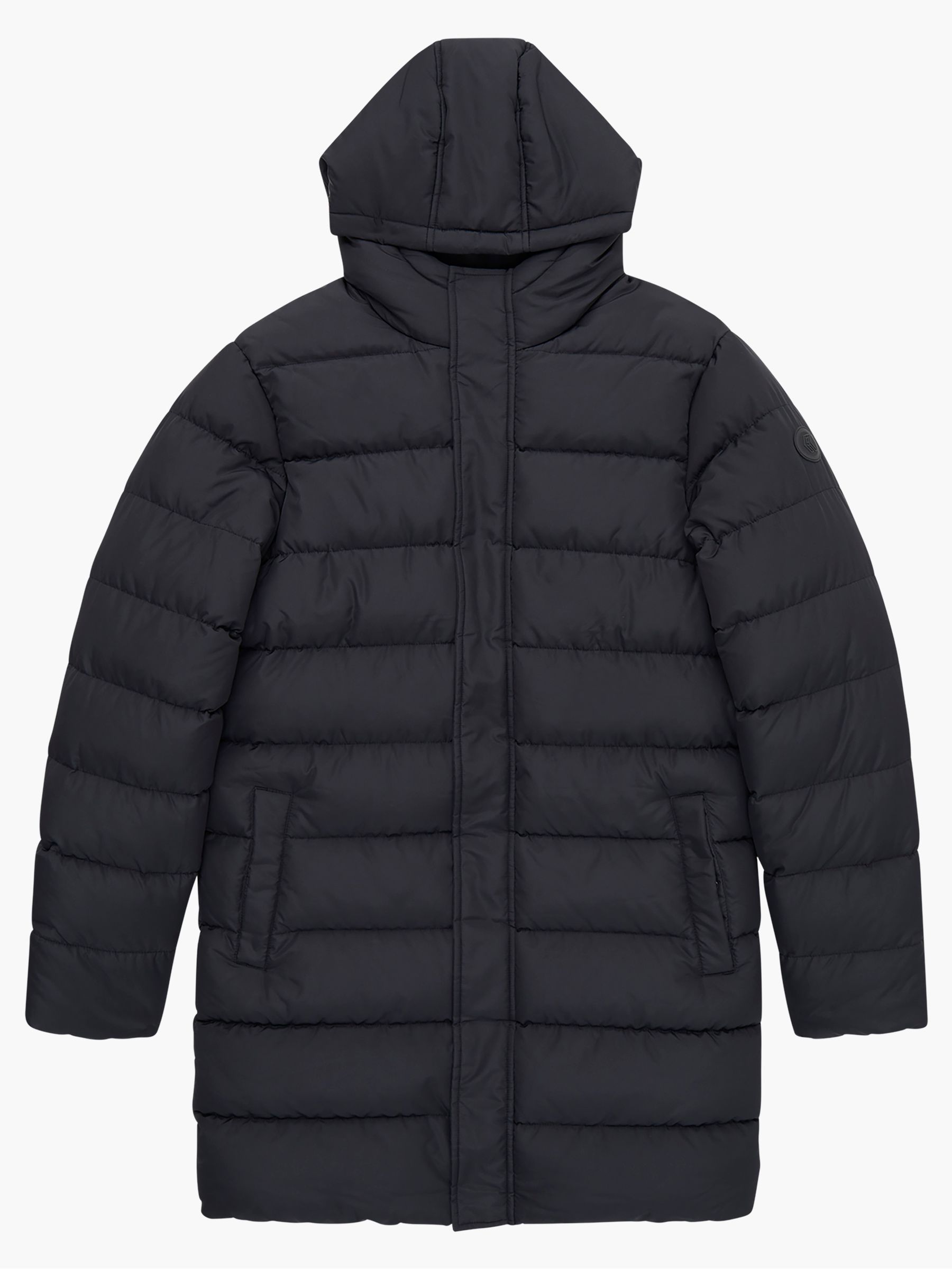 French connection longline padded hooded parka discount