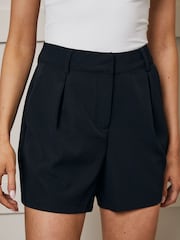 Threadbare Black Tailored Shorts - Image 4 of 4