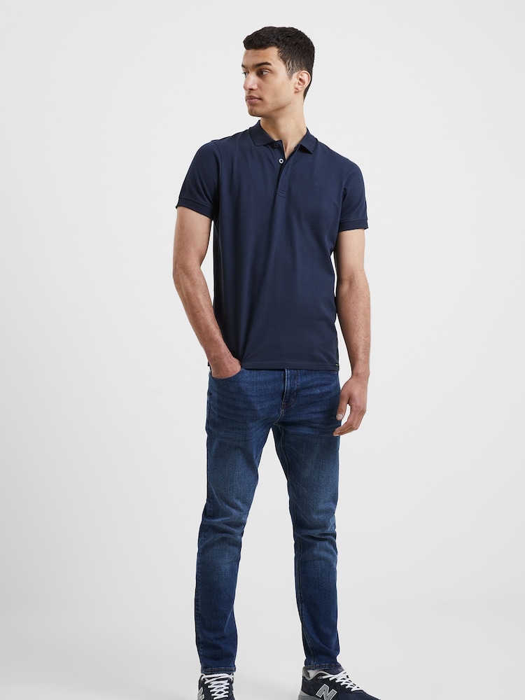 French Connection Blue Nights Danforth Polo Shirt - Image 1 of 4
